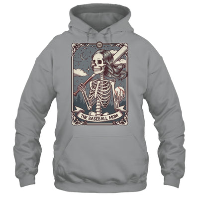 Baseball Mom Tarot Card Skeleton Baseball Mama Mothers Day Shirt & Tank Top | teecentury