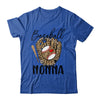 Baseball Nonna Leopard Game Day Women Lover Mothers Day Shirt & Tank Top | teecentury