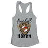 Baseball Nonna Leopard Game Day Women Lover Mothers Day Shirt & Tank Top | teecentury