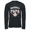 Baseball Papa For Fathers Day Baseball Lovers Shirt & Hoodie | teecentury