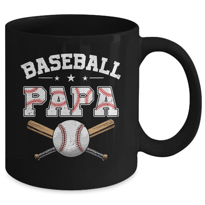 Baseball Papa For Fathers Day Baseball Lovers Mug | teecentury