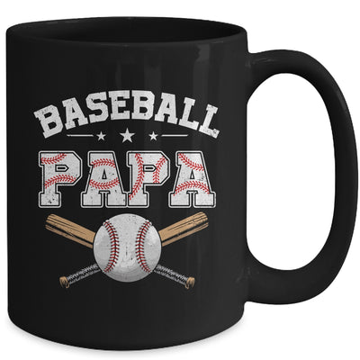 Baseball Papa For Fathers Day Baseball Lovers Mug | teecentury