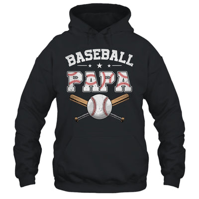 Baseball Papa For Fathers Day Baseball Lovers Shirt & Hoodie | teecentury