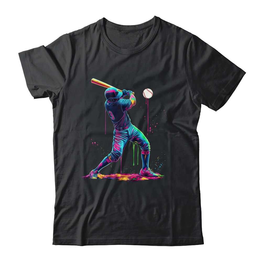 Baseball Player Sprinkles Drip Ice Cream Lover Men Women Shirt & Tank Top | teecentury