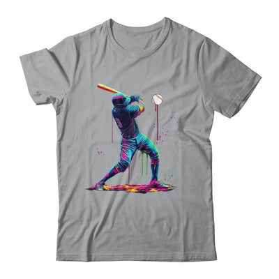 Baseball Player Sprinkles Drip Ice Cream Lover Men Women Shirt & Tank Top | teecentury