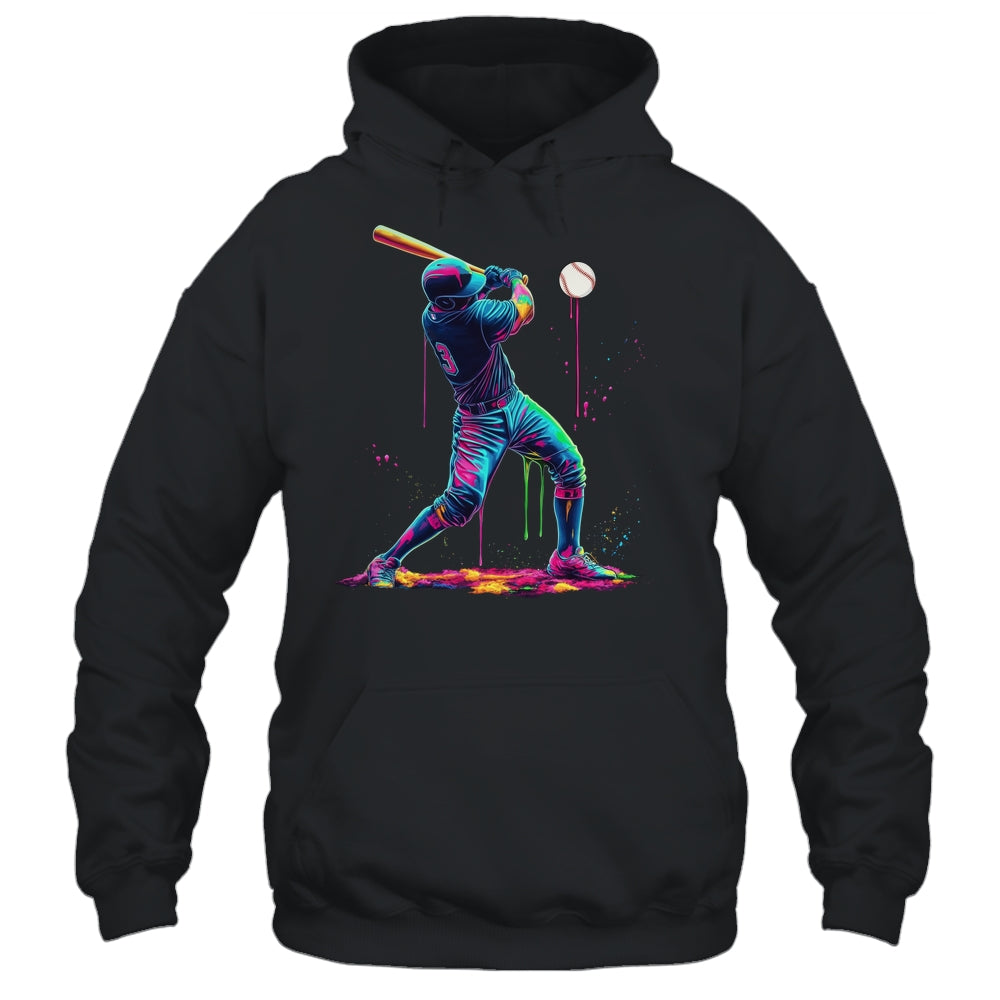 Baseball Player Sprinkles Drip Ice Cream Lover Men Women Shirt & Tank Top | teecentury