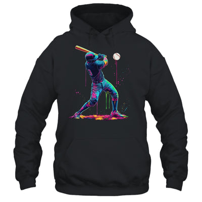 Baseball Player Sprinkles Drip Ice Cream Lover Men Women Shirt & Tank Top | teecentury