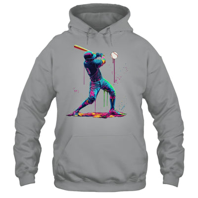 Baseball Player Sprinkles Drip Ice Cream Lover Men Women Shirt & Tank Top | teecentury