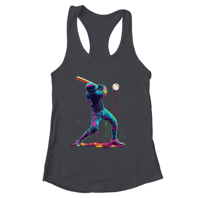 Baseball Player Sprinkles Drip Ice Cream Lover Men Women Shirt & Tank Top | teecentury