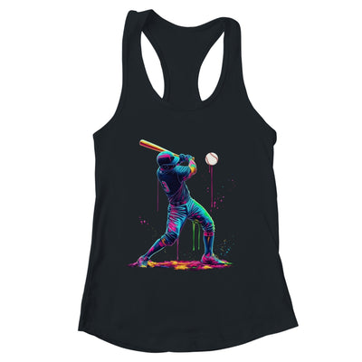 Baseball Player Sprinkles Drip Ice Cream Lover Men Women Shirt & Tank Top | teecentury