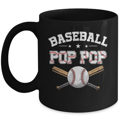 Baseball Pop Pop For Fathers Day Baseball Lovers Mug | teecentury