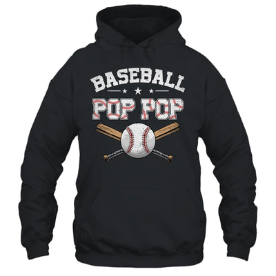 Baseball Pop Pop For Fathers Day Baseball Lovers Shirt & Hoodie | teecentury