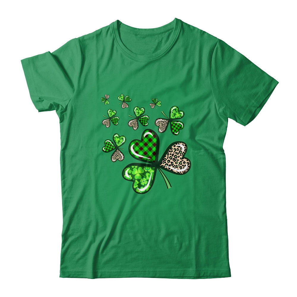Baseball Shamrock St Patricks Day Clover With Baseball Love Shirt & Tank Top | teecentury
