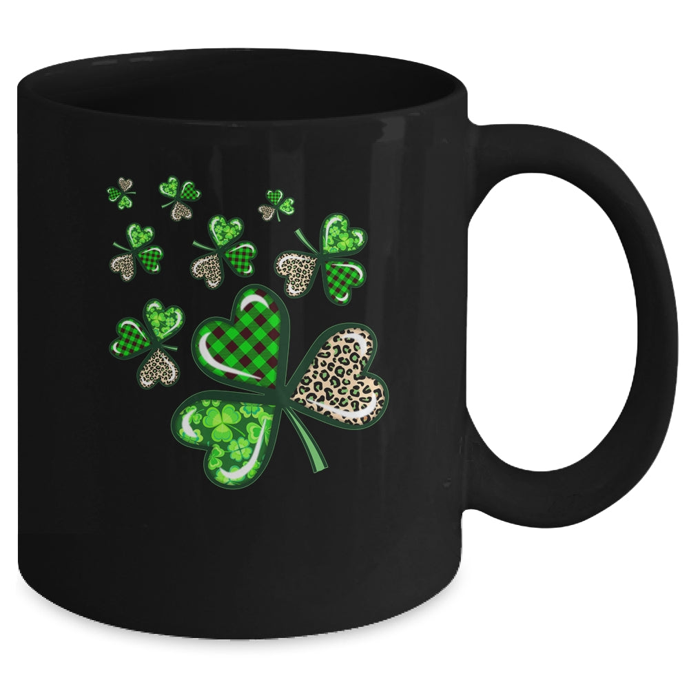 Baseball Shamrock St Patricks Day Clover With Baseball Love Mug | teecentury