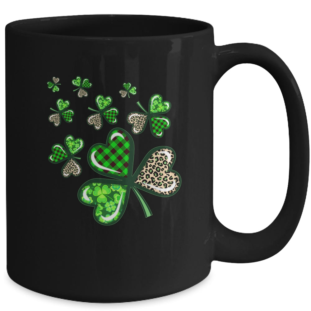 Baseball Shamrock St Patricks Day Clover With Baseball Love Mug | teecentury