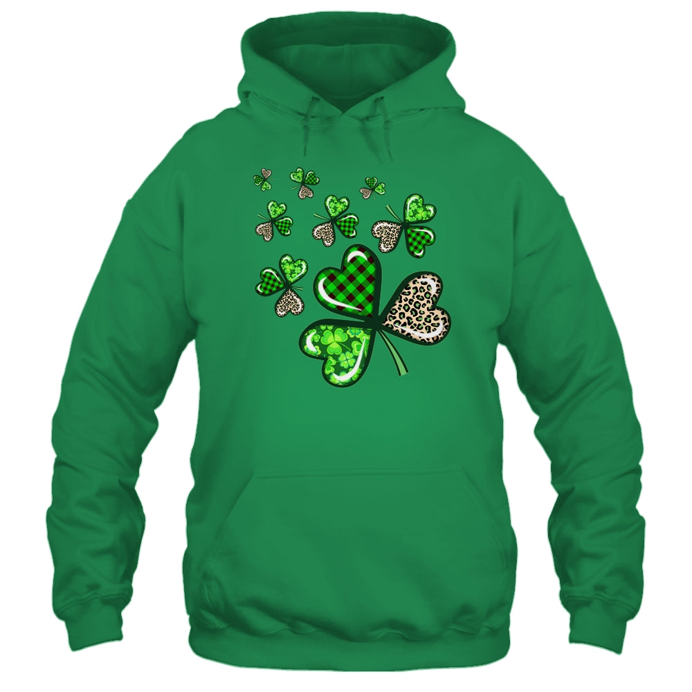 Baseball Shamrock St Patricks Day Clover With Baseball Love Shirt & Tank Top | teecentury