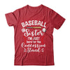 Baseball Sister Here For Concession Stand Funny Girls Women Shirt & Hoodie | teecentury