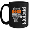 Basketball Player Senior Class Of 2025 Graduation 2025 Mug | teecentury