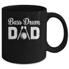 Bass Drum Dad Funny Marching Band For Mothers Day Mug | teecentury
