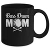 Bass Drum Mom Funny Marching Band For Mothers Day Mug | teecentury