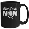 Bass Drum Mom Funny Marching Band For Mothers Day Mug | teecentury