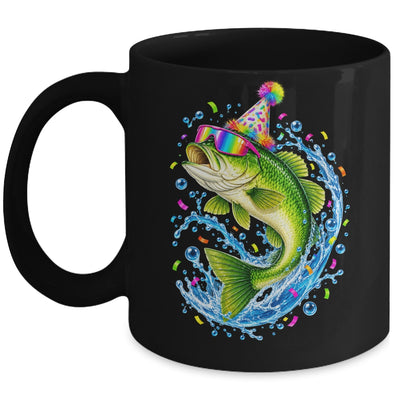 Bass Fish Freshwater Birthday Fishing Birthday Funny Men Mug | teecentury