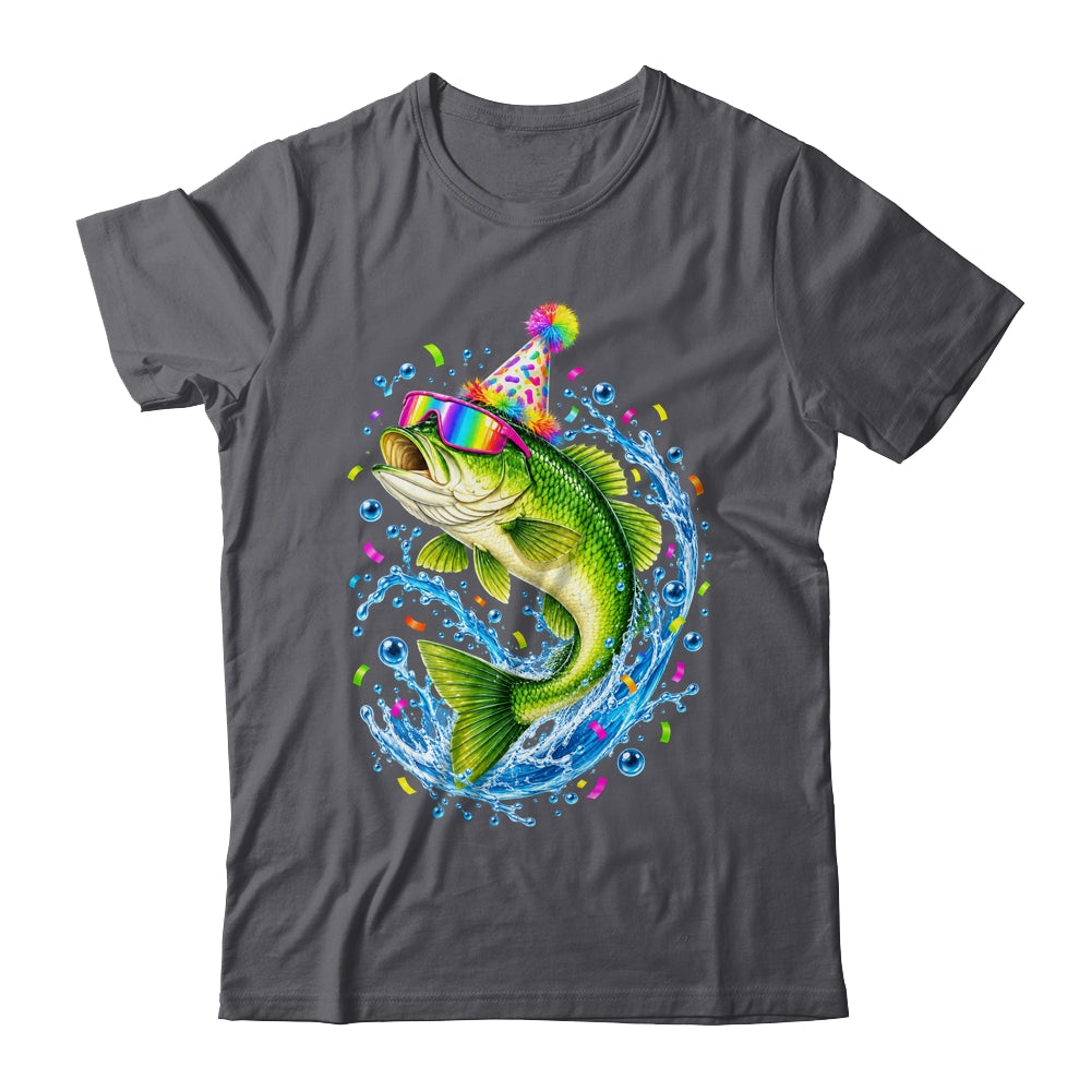Bass Fish Freshwater Birthday Fishing Birthday Funny Men Shirt & Hoodie | teecentury