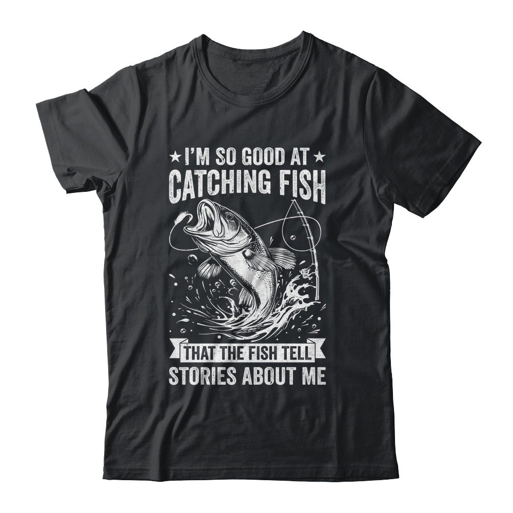 Bass Fishing Angler Funny Fisherman Catching Fish Shirt & Hoodie | teecentury
