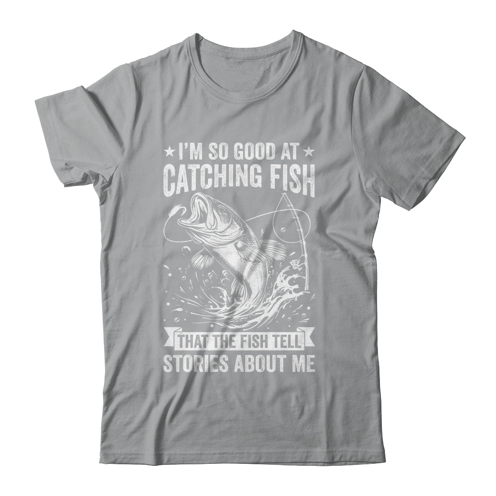 Bass Fishing Angler Funny Fisherman Catching Fish Shirt & Hoodie | teecentury