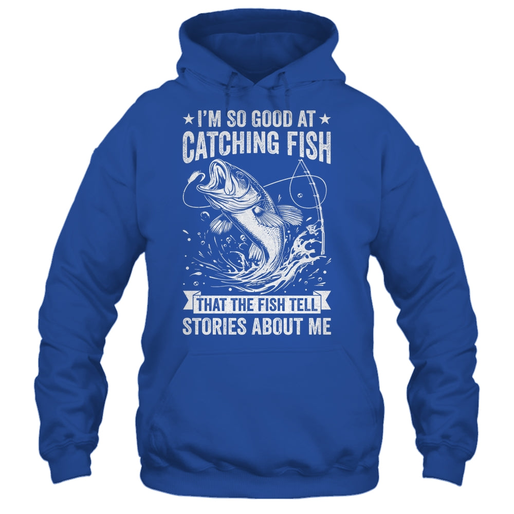 Bass Fishing Angler Funny Fisherman Catching Fish Shirt & Hoodie | teecentury