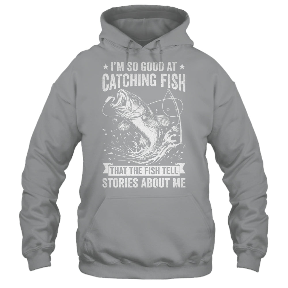 Bass Fishing Angler Funny Fisherman Catching Fish Shirt & Hoodie | teecentury
