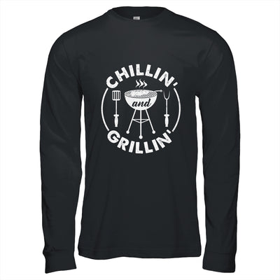 Bbq Chillin And Grillin Barbecue Funny BBQ For Men Women Shirt & Hoodie | teecentury