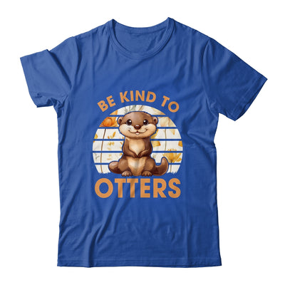Be Kind To Otters For Kids Girls For Otter's Day Otter Lover Shirt & Tank Top | teecentury