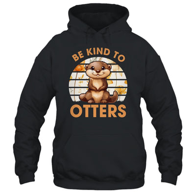 Be Kind To Otters For Kids Girls For Otter's Day Otter Lover Shirt & Tank Top | teecentury