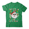 Be Nice To The SLP Teacher Santa Christmas Xmas Groovy Shirt & Sweatshirt | teecentury