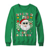 Be Nice To The SPED Teacher Santa Christmas Xmas Groovy Shirt & Sweatshirt | teecentury