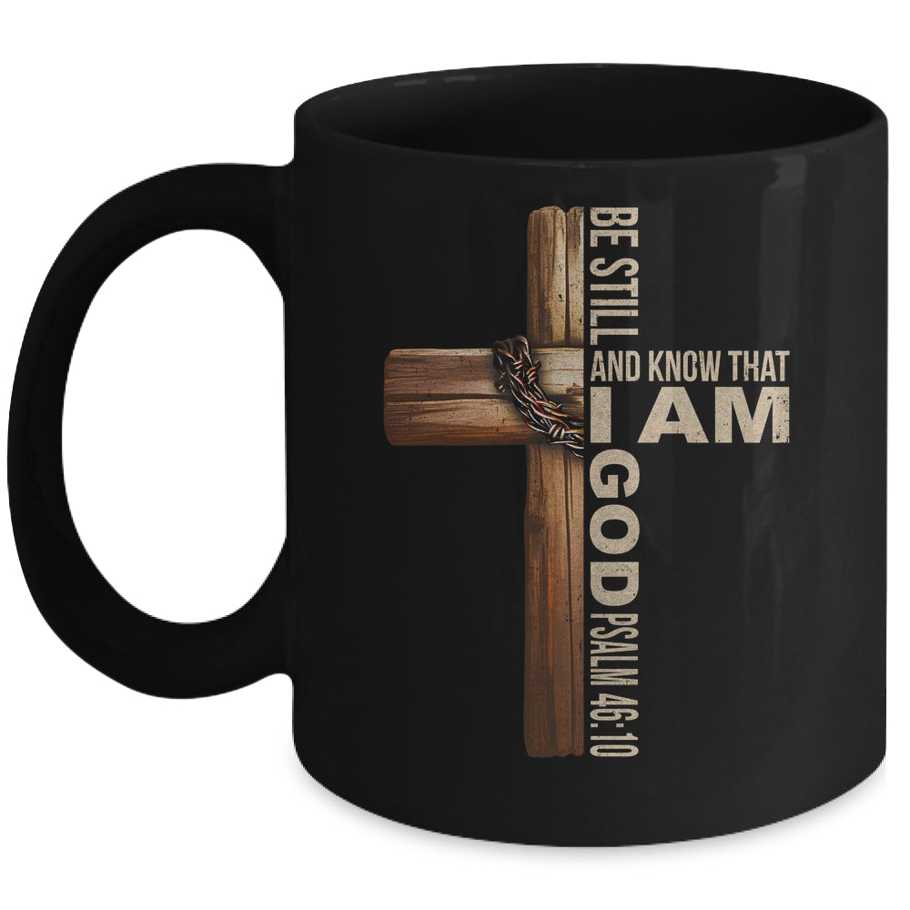 Be Still And Know God Christian Bible Verse Faith Men Women Mug | teecentury