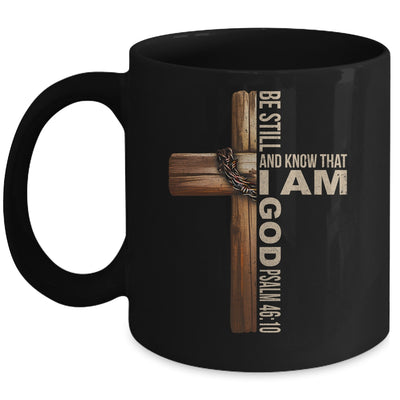 Be Still And Know God Christian Bible Verse Faith Men Women Mug | teecentury