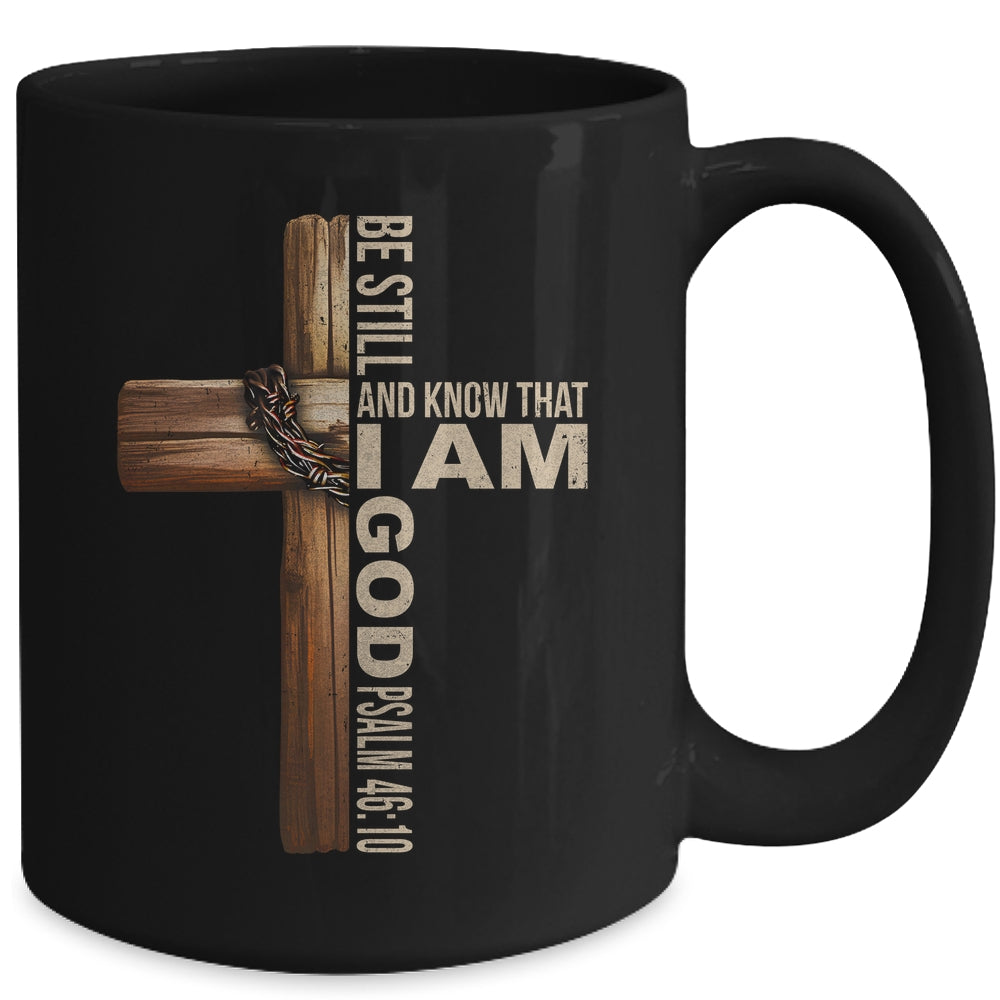 Be Still And Know God Christian Bible Verse Faith Men Women Mug | teecentury