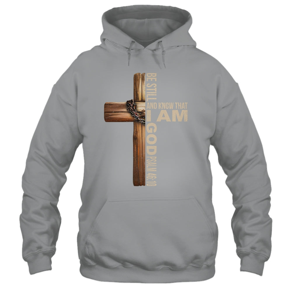 Be Still And Know God Christian Bible Verse Faith Men Women Shirt & Tank Top | teecentury