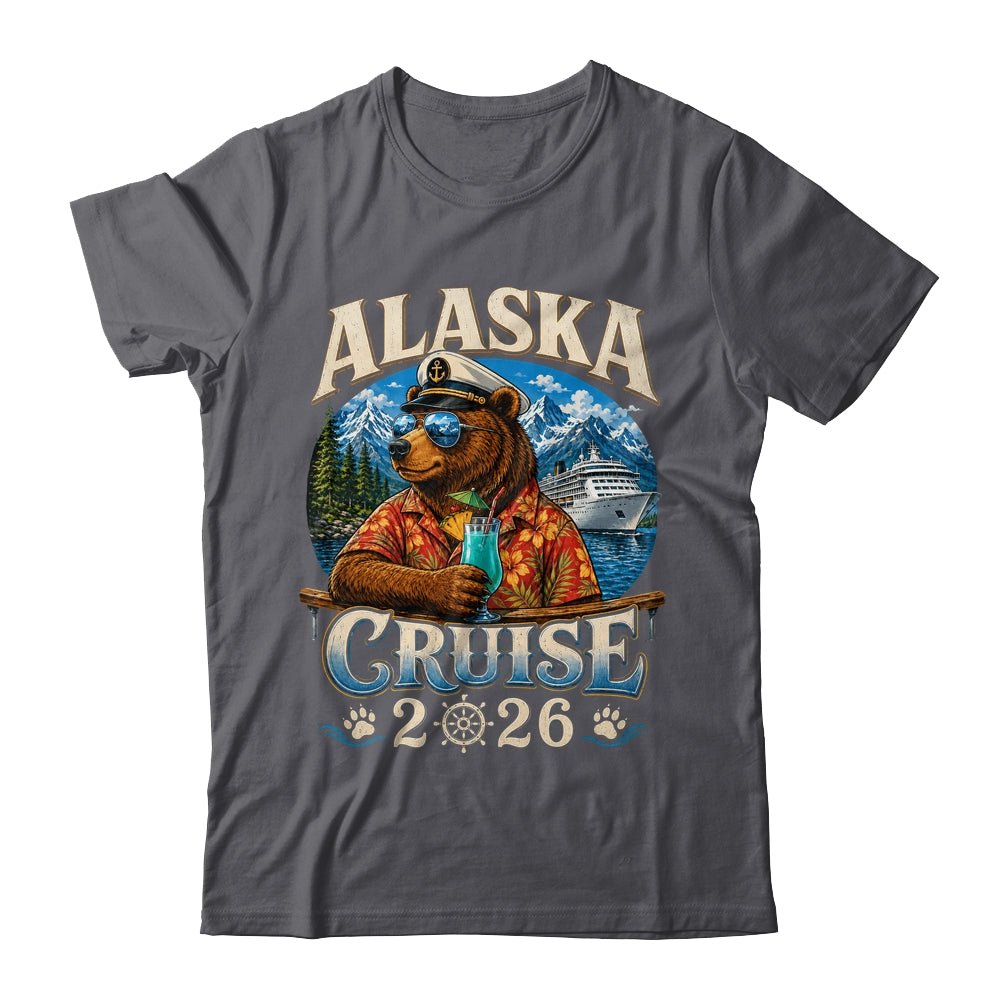 Bear Alaska Cruise 2026 Matching Family Summer Vacation Trip Shirt & Hoodie | teecentury