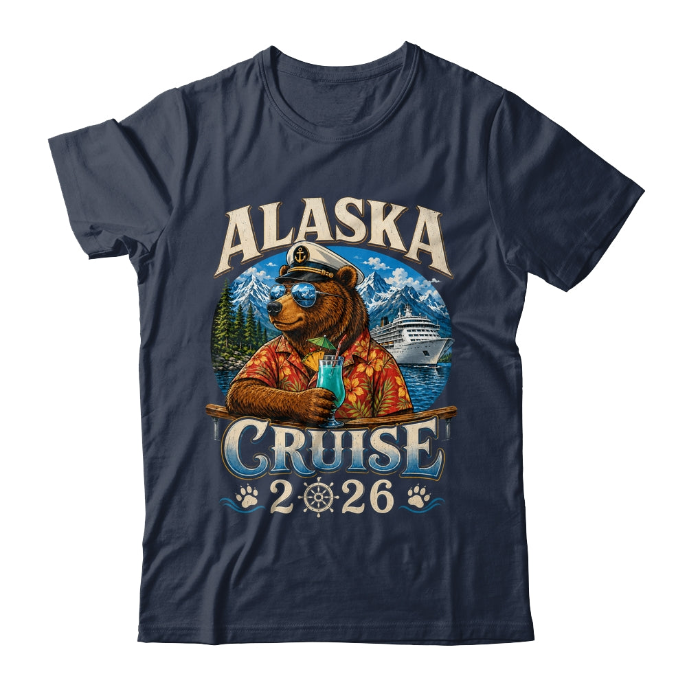 Bear Alaska Cruise 2026 Matching Family Summer Vacation Trip Shirt & Hoodie | teecentury