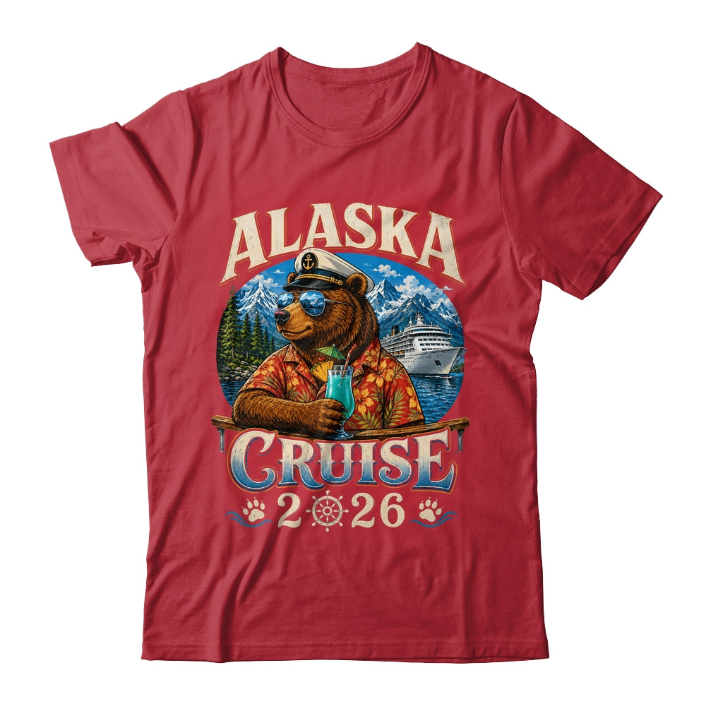 Bear Alaska Cruise 2026 Matching Family Summer Vacation Trip Shirt & Hoodie | teecentury