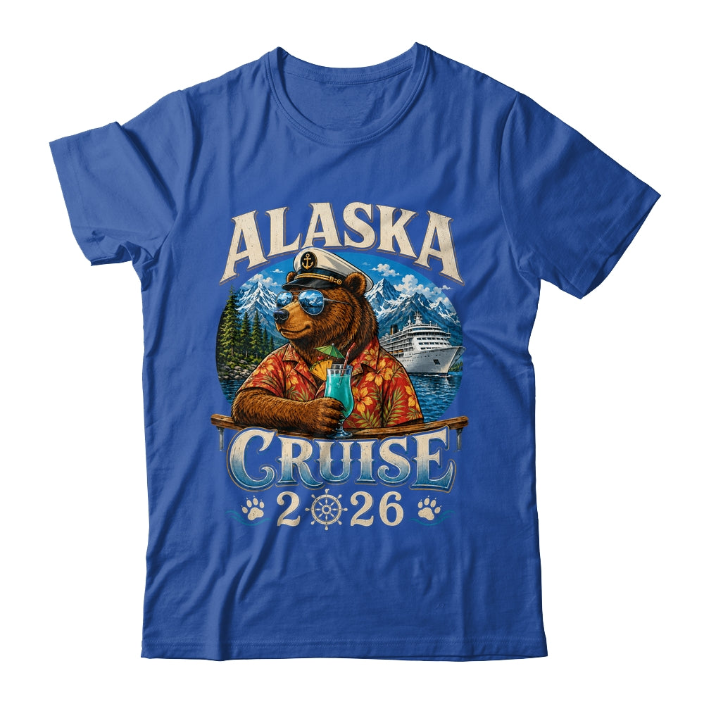 Bear Alaska Cruise 2026 Matching Family Summer Vacation Trip Shirt & Hoodie | teecentury