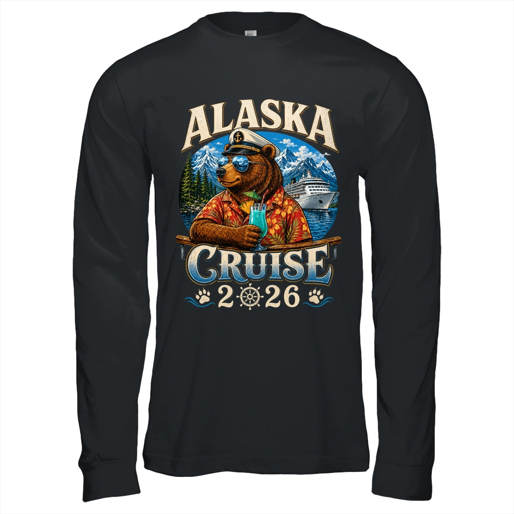 Bear Alaska Cruise 2026 Matching Family Summer Vacation Trip Shirt & Hoodie | teecentury