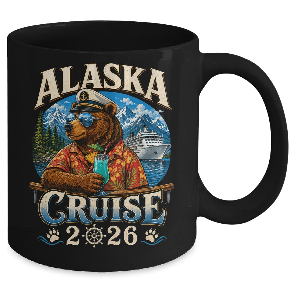 Bear Alaska Cruise 2026 Matching Family Summer Vacation Trip Mug | teecentury