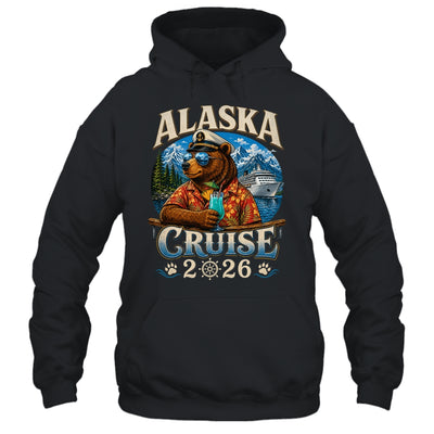 Bear Alaska Cruise 2026 Matching Family Summer Vacation Trip Shirt & Hoodie | teecentury
