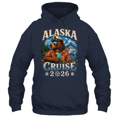 Bear Alaska Cruise 2026 Matching Family Summer Vacation Trip Shirt & Hoodie | teecentury