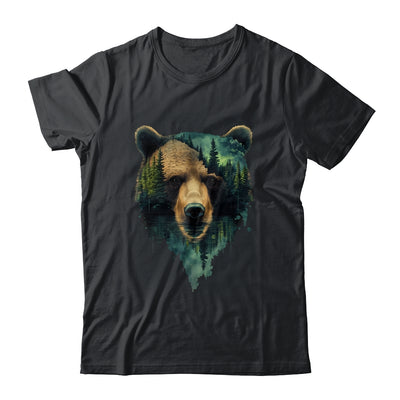 Bear Artwork Portrait Wildlife Forest Nature Lover Art Shirt & Hoodie | teecentury