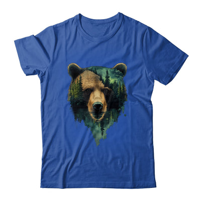 Bear Artwork Portrait Wildlife Forest Nature Lover Art Shirt & Hoodie | teecentury